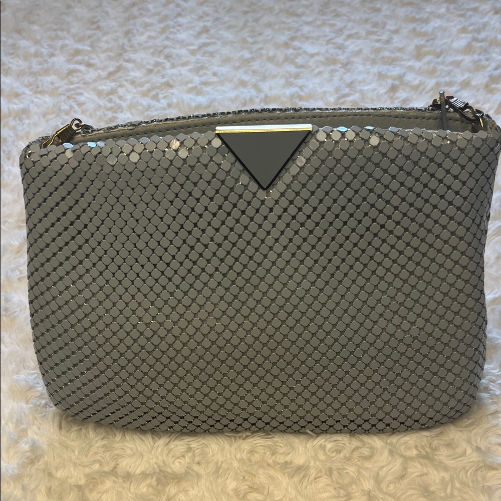 Chic Silver Clutch for Women